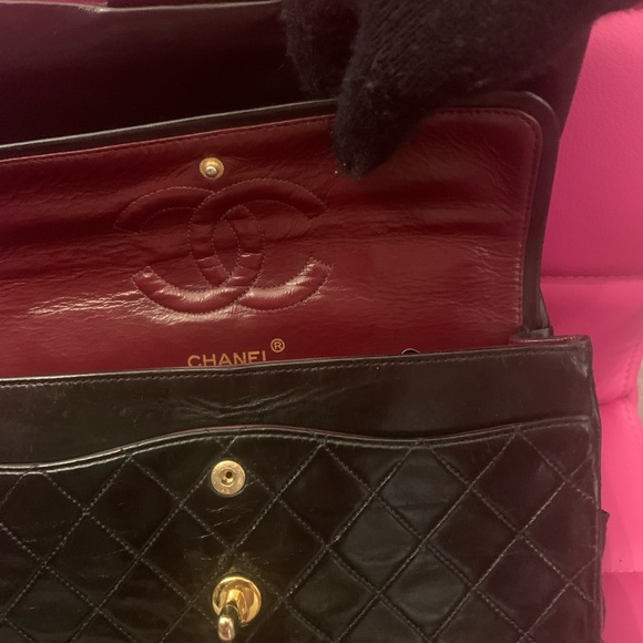 Authentic Vintage Chanel Double Flap - Picture 8 of 16